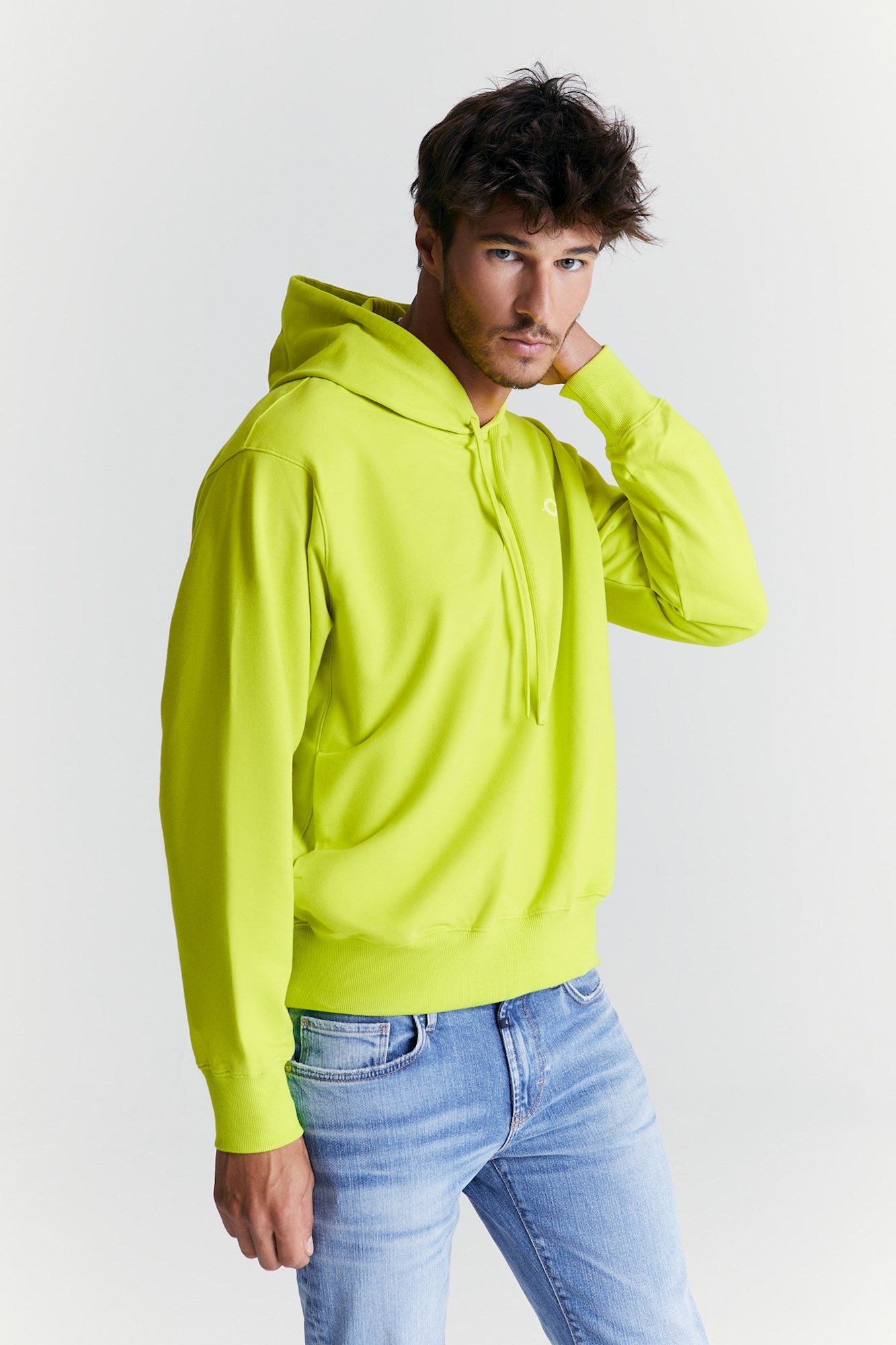 Tony - Hoodie - Lime