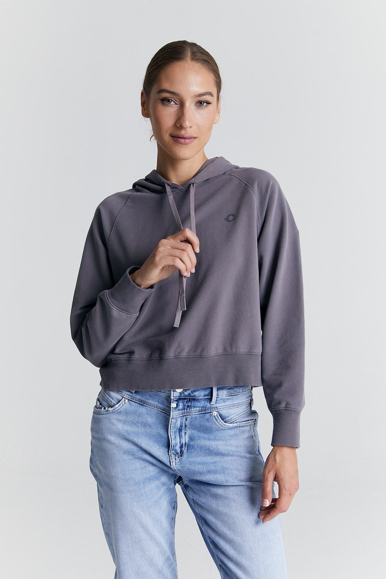 Janice - Kapuzenpullover - Grau