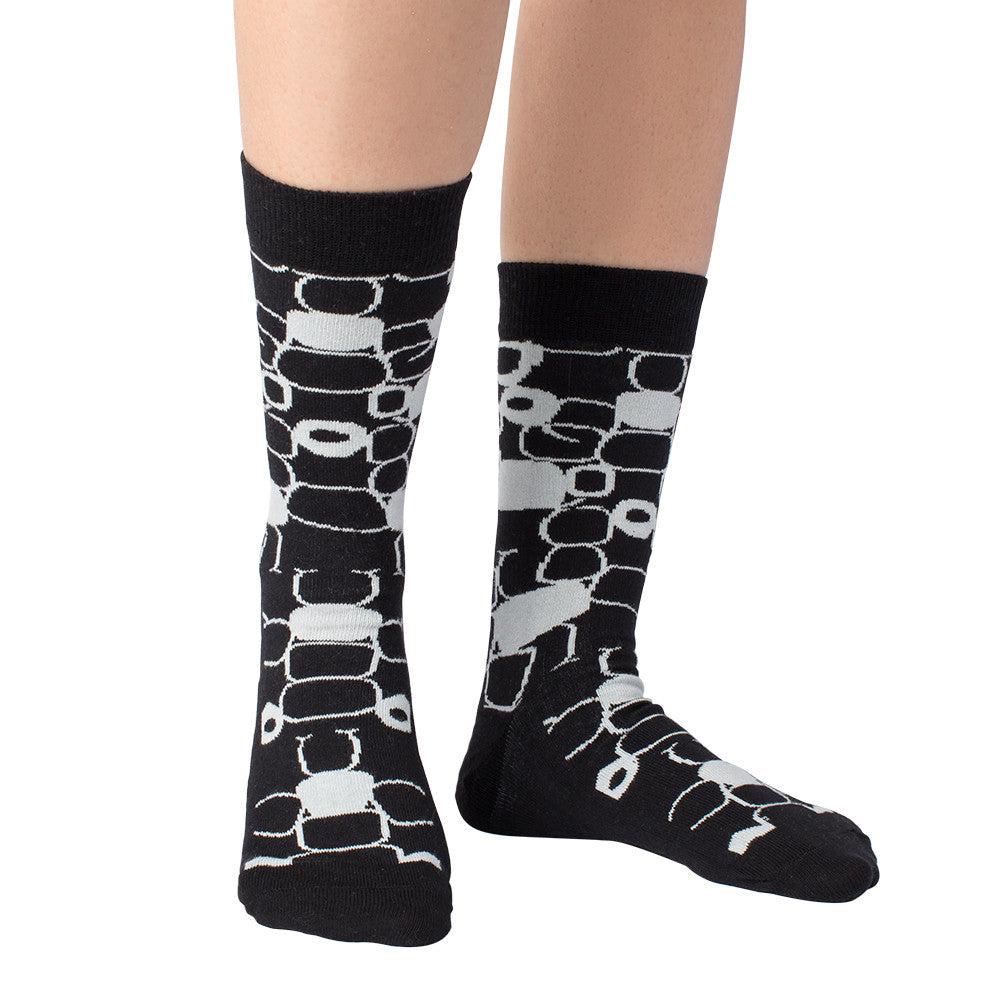 Rocky Socken - Schwarz/Weiß