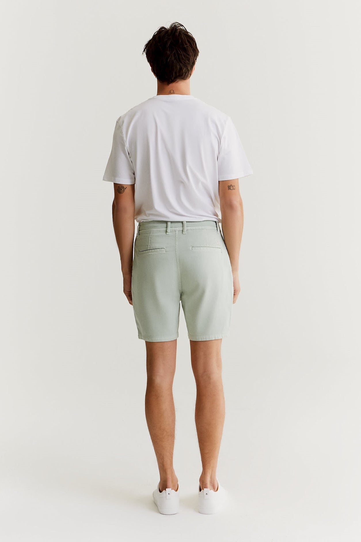 James - Chino-Shorts - Minze