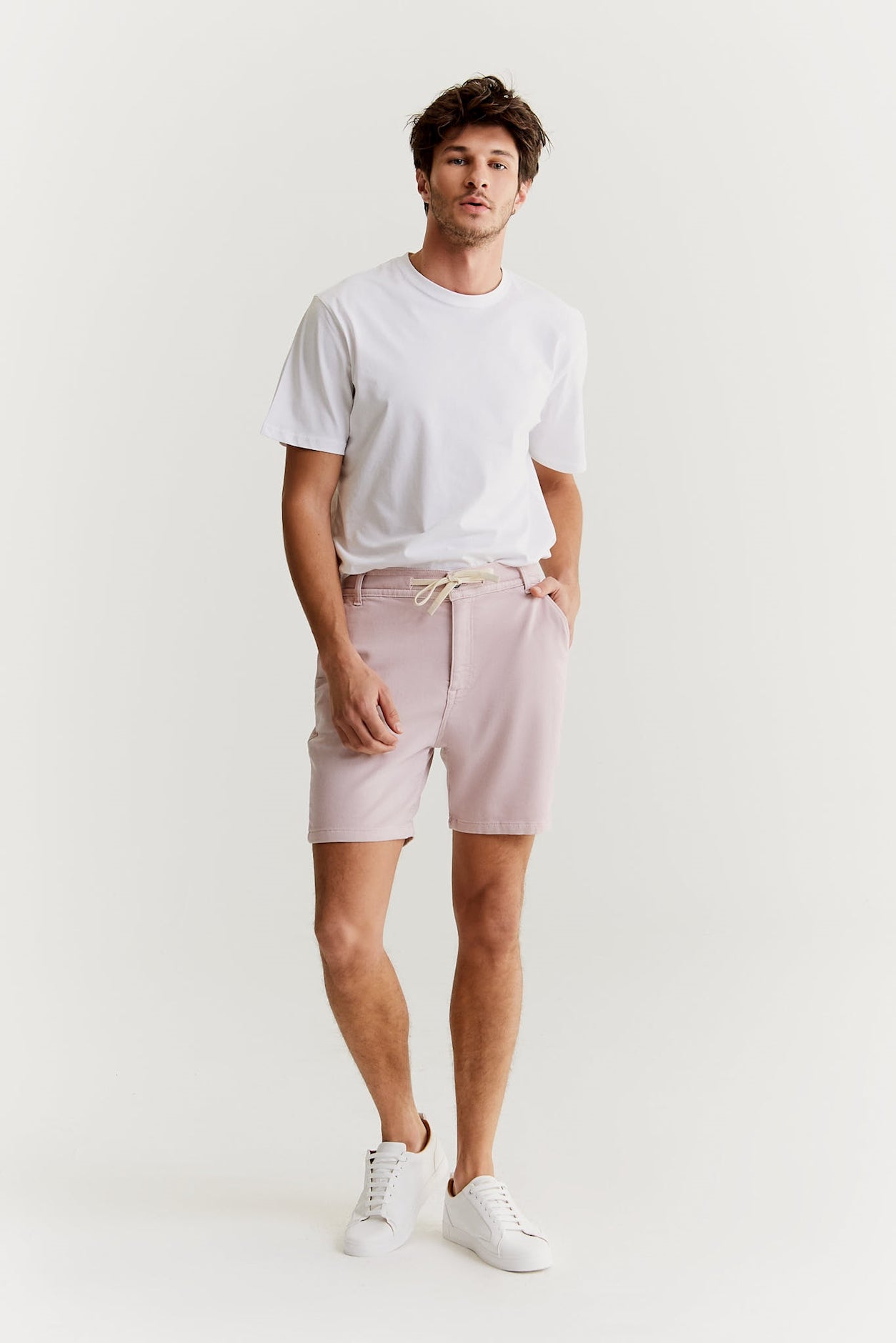 James - Chino Short - Flieder