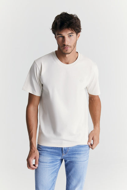 Fin - T-Shirt - Off White