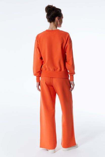Lea – Hose mit elastischem Bund – Orange