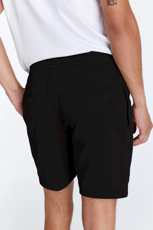 Fred - Jogger Chino Shorts - Black