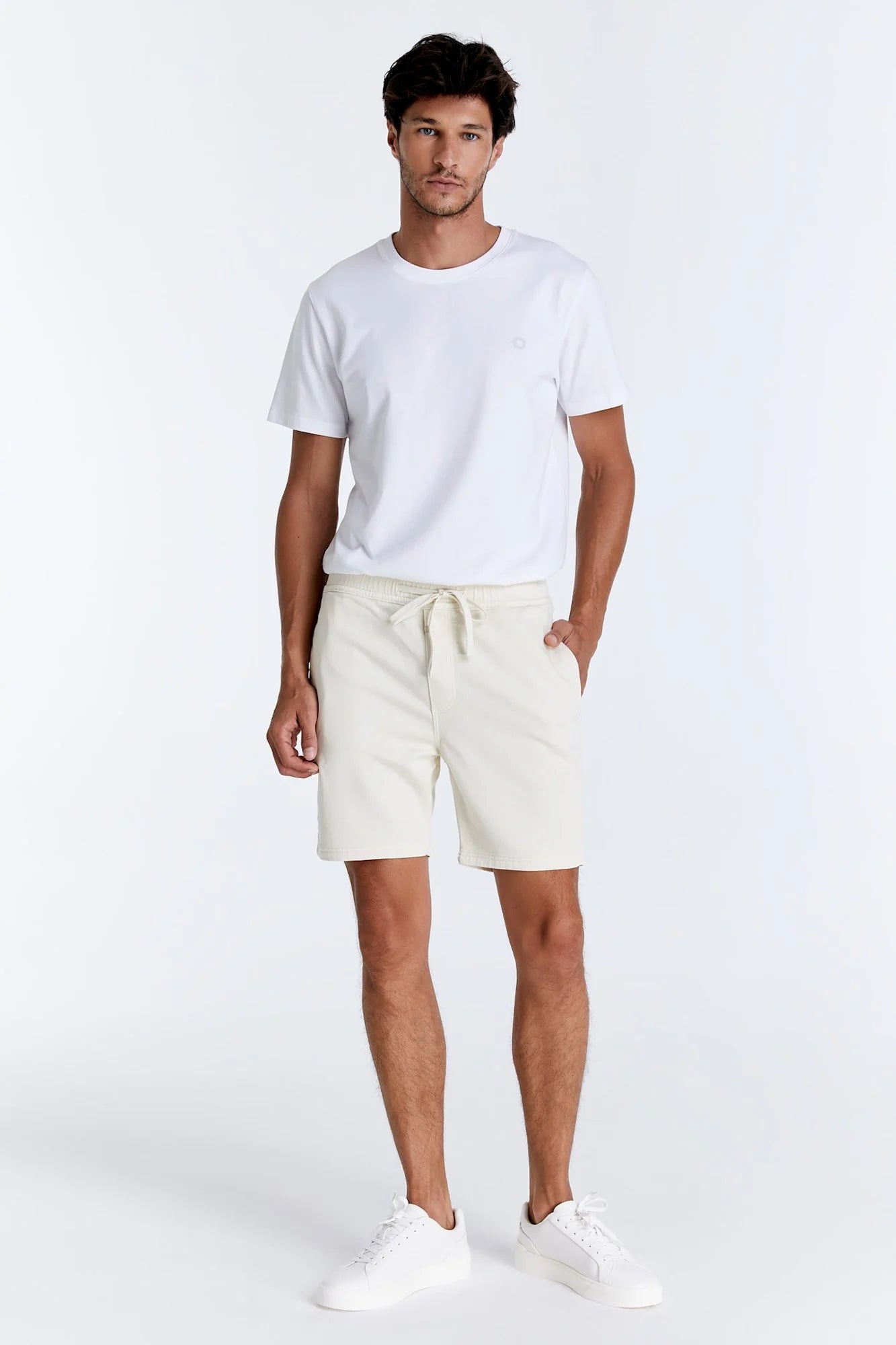 Fred - Jogger Chino Shorts - Ecru