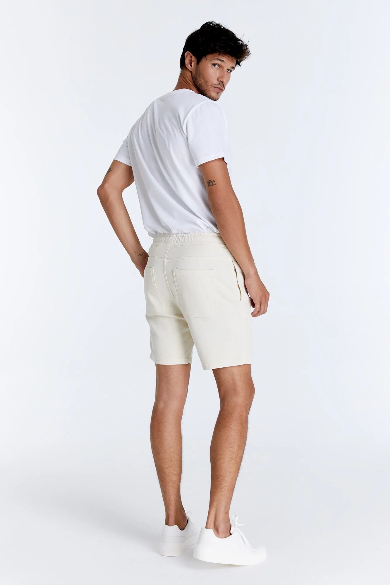 Fred - Jogger Chino Shorts - Ecru