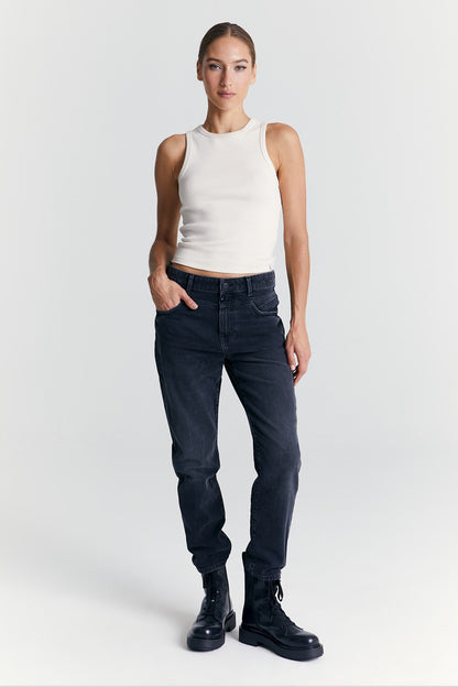 Victoria - Regular Fit Jeans - Black VT