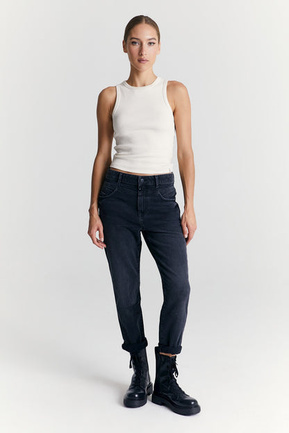 Victoria - Regular Fit Jeans - Black VT