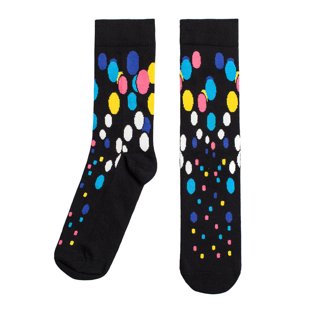 Funfair Socks - Black/Print