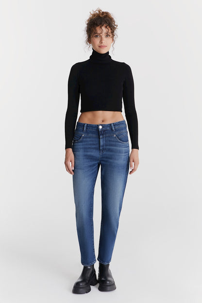 Victoria - Regular Fit Jeans - Dark Blue