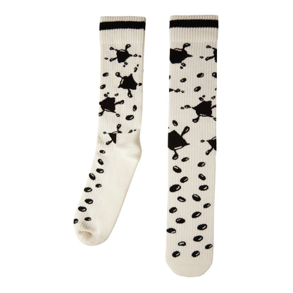 Drop Performance Socks - White/Black